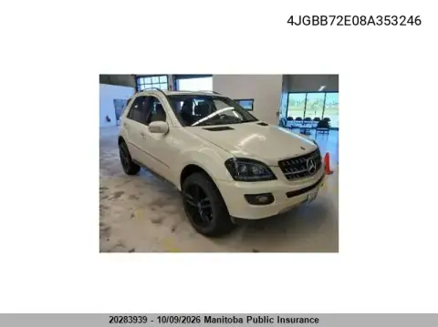 2008 Mercedes Benz Ml550 VIN 4JGBB72E08A353246 фото 4