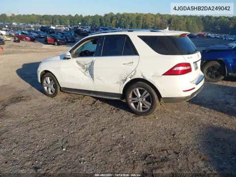 2013 Mercedes-Benz Ml 350 4Matic VIN 4JGDA5HB2DA249042 фото 4
