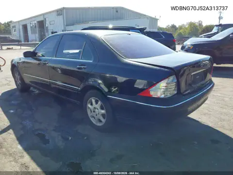 2002 Mercedes-Benz S 430 VIN WDBNG70J52A313737 фото 4