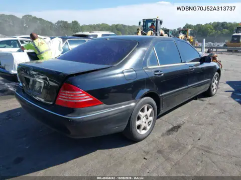 2002 Mercedes-Benz S 430 VIN WDBNG70J52A313737 фото 5