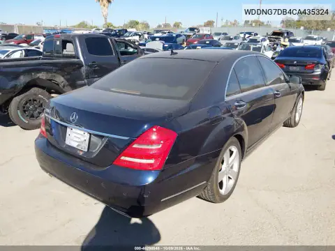 2012 Mercedes-Benz S 550 VIN WDDNG7DB4CA435324 фото 5