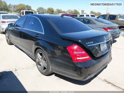 2013 Mercedes-Benz S 550 VIN WDDNG7DB0DA517925 фото 4