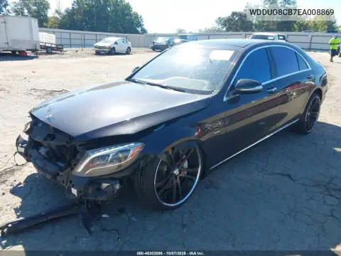 2014 Mercedes-Benz S 550 VIN WDDUG8CB7EA008869 фото 3