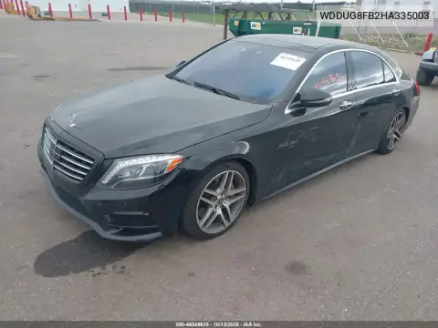 WDDUG8FB2HA335003 — 2017 Mercedes S-Klasse, фото 3 с аукциона IAAI, Боковая часть