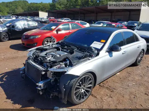 W1K6G7GB6MA043740 — 2021 Mercedes S-Klasse, фото 3 с аукциона IAAI, Возвращение во владение