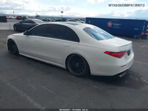 2023 Mercedes-Benz S 500 4Matic VIN W1K6G6DB8PA189012 фото 3