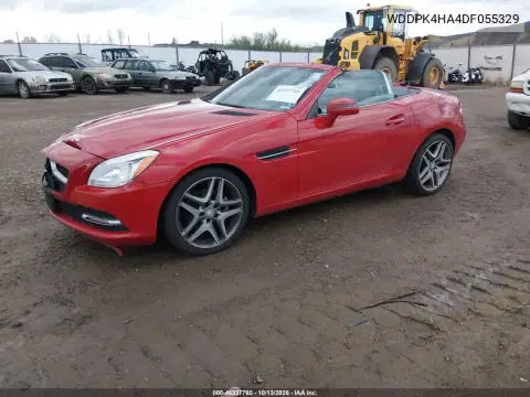 2013 Mercedes-Benz Slk 250 VIN WDDPK4HA4DF055329 фото 2