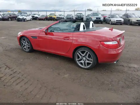 2013 Mercedes-Benz Slk 250 VIN WDDPK4HA4DF055329 фото 3