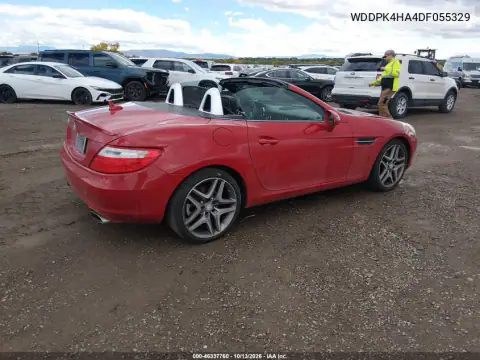 2013 Mercedes-Benz Slk 250 VIN WDDPK4HA4DF055329 фото 4