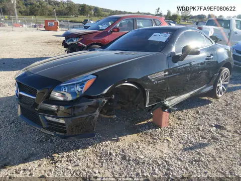 2014 Mercedes-Benz Slk 55 Amg VIN WDDPK7FA9EF080622 фото 3