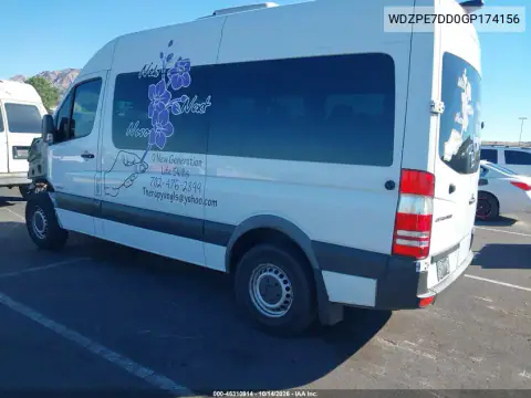WDZPE7DD0GP174156 — 2016 Mercedes Sprinter, фото 3 с аукциона IAAI, Передняя часть
