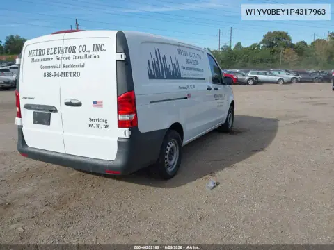 2023 Mercedes-Benz Metris VIN W1YV0BEY1P4317963 фото 4