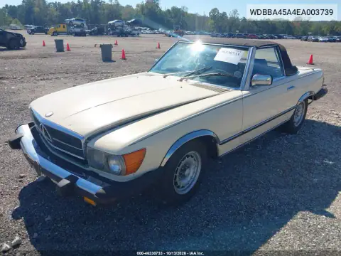 WDBBA45A4EA003739 — 1984 Mercedes W114, фото 2 с аукциона IAAI 14.10.2026, Естественный износ