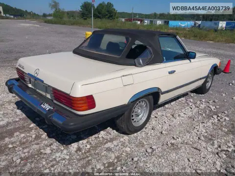 WDBBA45A4EA003739 — 1984 Mercedes W114, фото 4 с аукциона IAAI 14.10.2026, Естественный износ