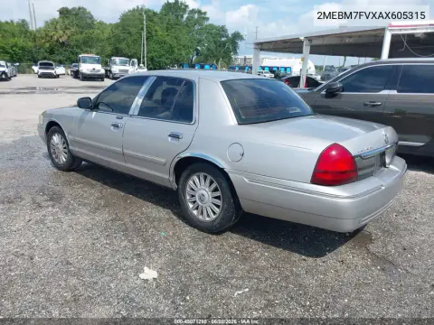 2010 Mercury Grand Marquis Ls (Fleet Only) VIN 2MEBM7FVXAX605315 фото 4
