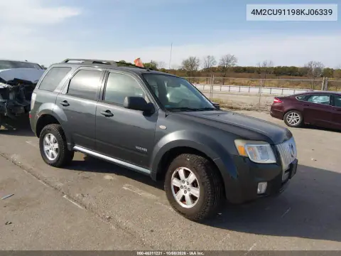 4M2CU91198KJ06339 — 2008 Mercury Mariner, Естественный износ, фото до ремонта