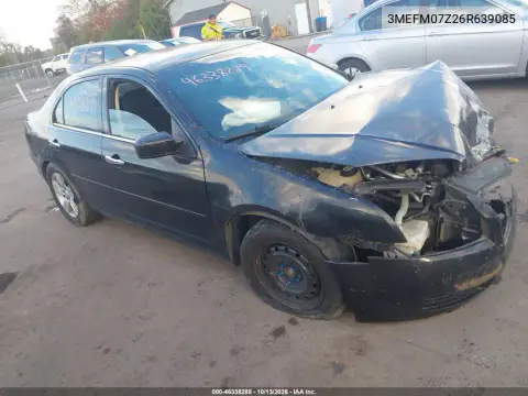 3MEFM07Z26R639085 — 2006 Mercury Milan, Повреждение двигателя, фото до ремонта