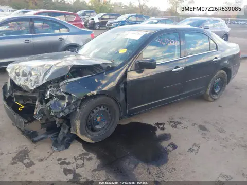 2006 Mercury Milan I4 VIN 3MEFM07Z26R639085 фото 2