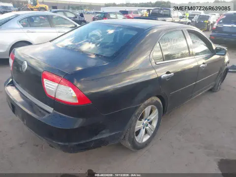 2006 Mercury Milan I4 VIN 3MEFM07Z26R639085 фото 4