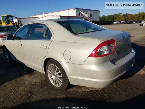 2008 Mercury Milan V6 Premier VIN 3MEHM02128R643487 фото 4