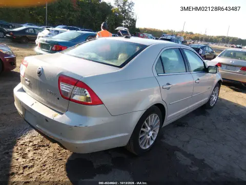 2008 Mercury Milan V6 Premier VIN 3MEHM02128R643487 фото 5