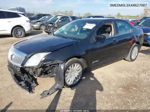 2010 Mercury Milan Hybrid VIN 3MEDM0L3XAR627087 фото 3