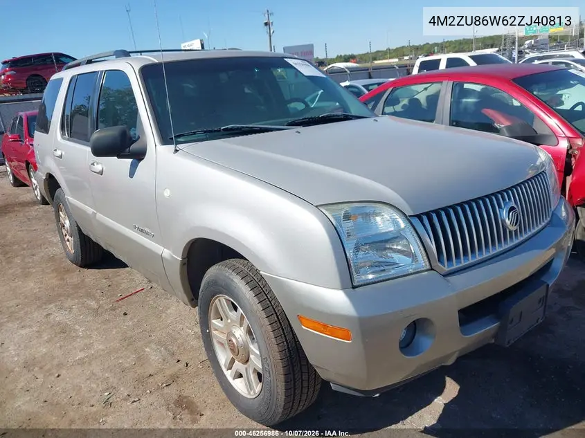 2002 Mercury Mountaineer VIN 4M2ZU86W62ZJ40813 фото 2