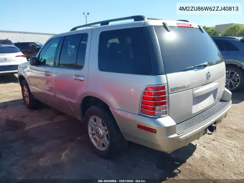 2002 Mercury Mountaineer VIN 4M2ZU86W62ZJ40813 фото 4