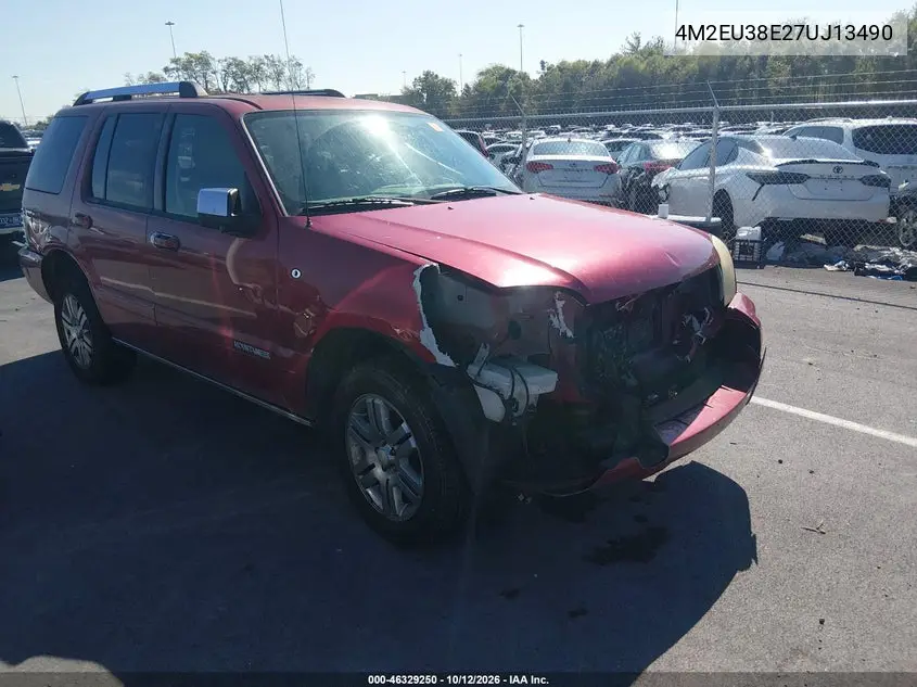 2007 Mercury Mountaineer Premier VIN 4M2EU38E27UJ13490 фото 1