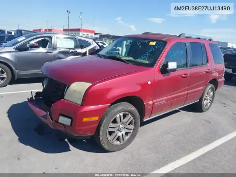 2007 Mercury Mountaineer Premier VIN 4M2EU38E27UJ13490 фото 2