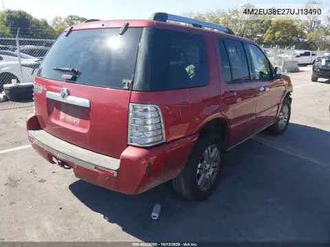 2007 Mercury Mountaineer Premier VIN 4M2EU38E27UJ13490 фото 4