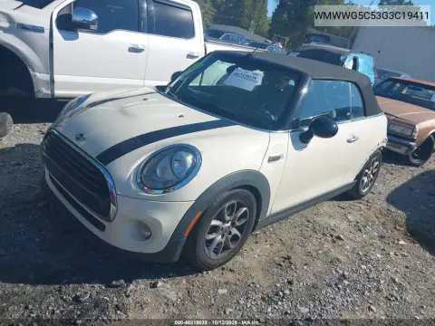 2016 Mini Convertible Cooper VIN WMWWG5C53G3C19411 фото 3