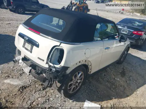 2016 Mini Convertible Cooper VIN WMWWG5C53G3C19411 фото 5