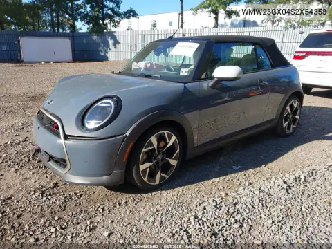 2025 Mini Convertible Cooper S VIN WMW23GX04S2X54358 фото 2