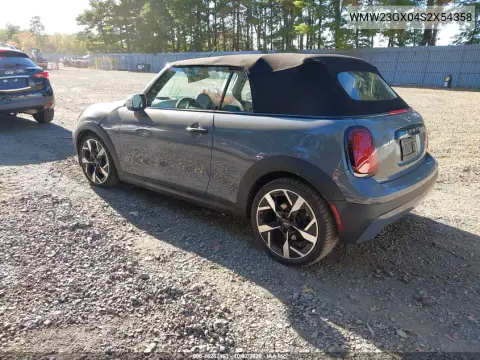 2025 Mini Convertible Cooper S VIN WMW23GX04S2X54358 фото 3