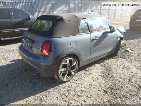2025 Mini Convertible Cooper S VIN WMW23GX04S2X54358 фото 4