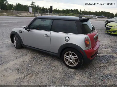 2007 Mini Cooper S VIN WMWMF73547TL85892 фото 4