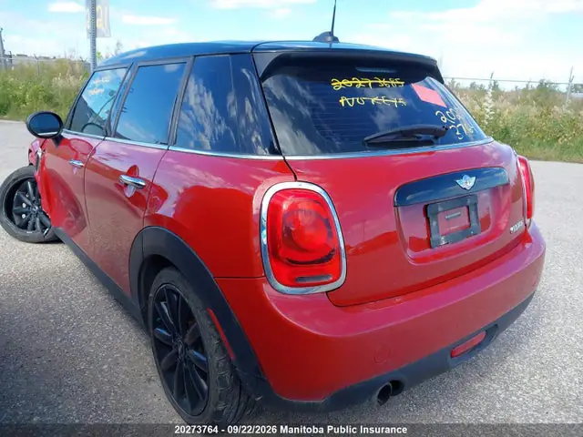WMWXU1C55G2D11860 — 2016 MINI Cooper, фото 3 с аукциона IAAI 29.09.2026, Передняя часть слева