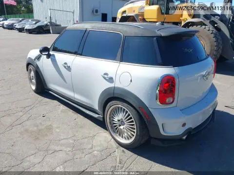 2012 Mini Cooper S Countryman VIN WMWZC5C59CWM13116 фото 3