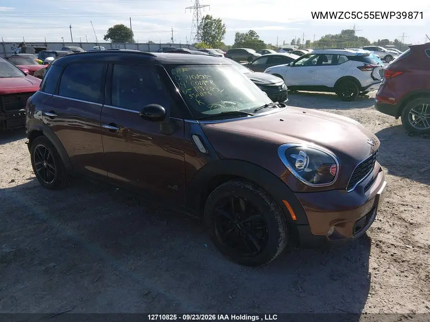 2014 Mini Countryman Cooper S VIN WMWZC5C55EWP39871 фото 2