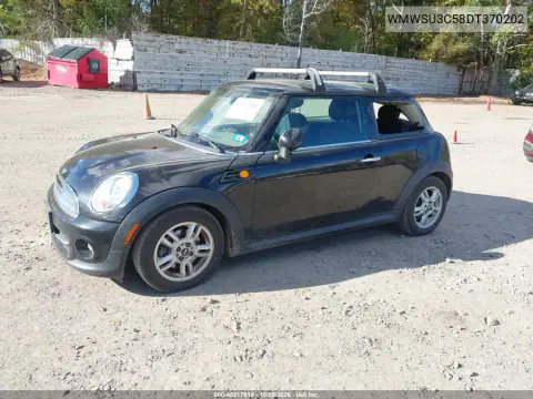 2013 Mini Hardtop Cooper VIN WMWSU3C58DT370202 фото 3