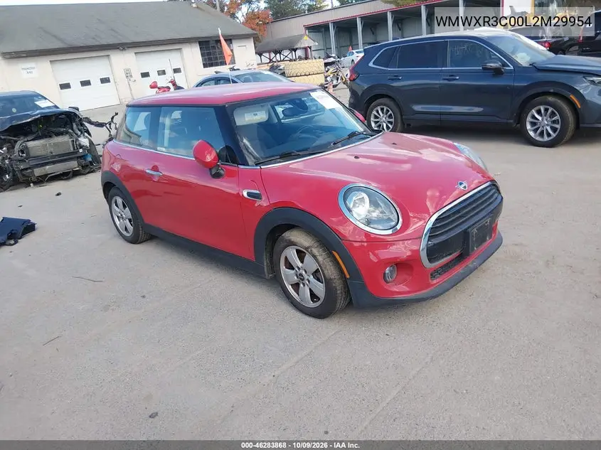 2020 Mini Hardtop Cooper VIN WMWXR3C00L2M29954 фото 1