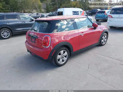 2020 Mini Hardtop Cooper VIN WMWXR3C00L2M29954 фото 4
