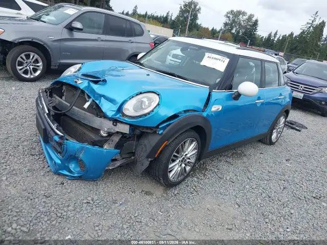 WMWXU3C50F2B66236 — 2015 MINI Hardtop Cooper S, фото 2 с аукциона IAAI 30.09.2026, Передняя часть
