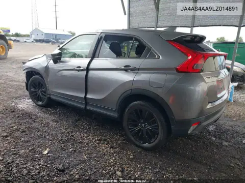 2020 Mitsubishi Eclipse Cross Le 1.5T VIN JA4AS4AA9LZ014891 фото 4