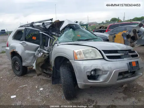 4A4MN41S78E604453 — 2008 Mitsubishi Endeavor, Правая сторона, фото до ремонта