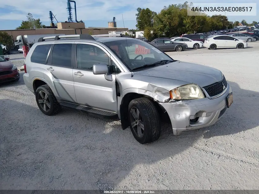 2010 Mitsubishi Endeavor Se VIN 4A4JN3AS3AE008517 фото 1