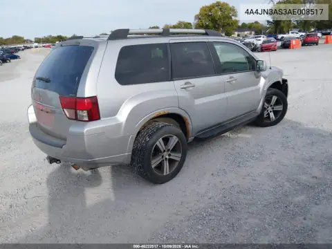 2010 Mitsubishi Endeavor Se VIN 4A4JN3AS3AE008517 фото 4