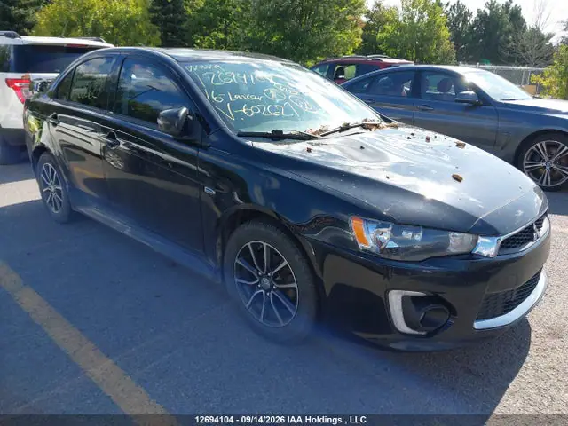 JA32U2FU0GU602627 — 2016 Mitsubishi Lancer ES/SE Ltd, Roll Over, фото до ремонта
