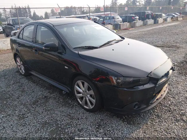 JA32U8FW2FU009001 — 2015 Mitsubishi Lancer GT, Передняя часть (Front End), фото до ремонта